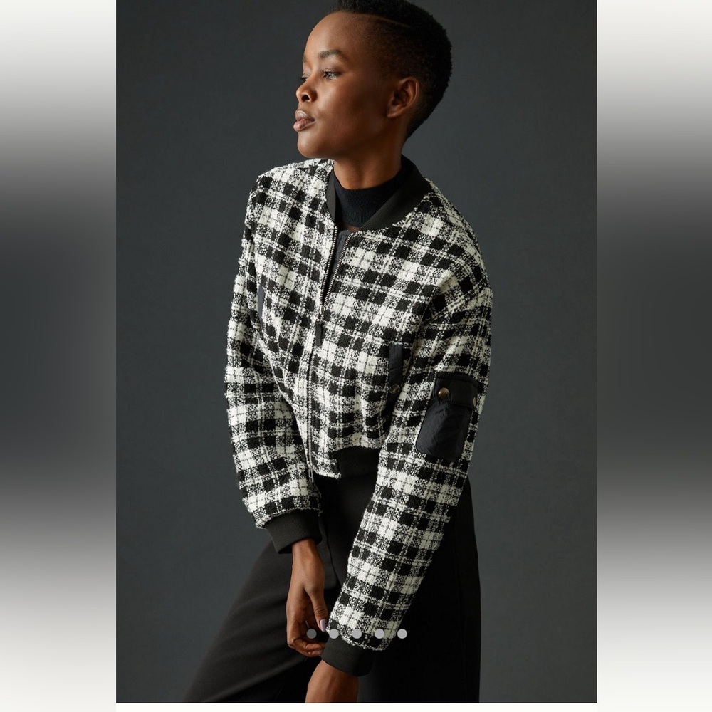 Anthropologie Maeve cropped jacket